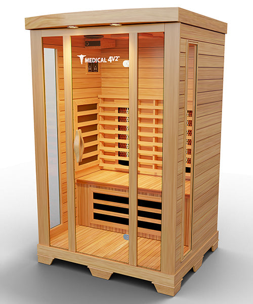 2 Person Home Full Spectrum Infrared Sauna | Medical 4™