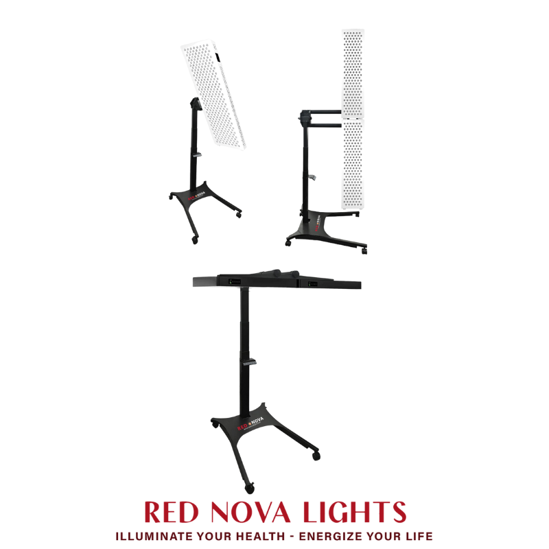 Premium Electric Mobile Stand for Red Light Therapy Panels (RNL900 & RNL1500)