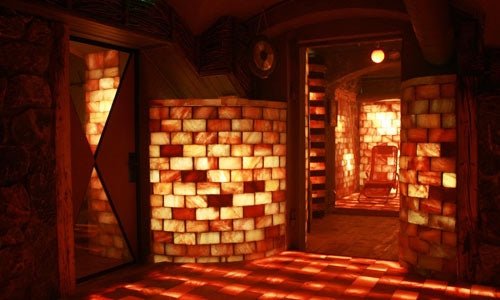 Himalayan Salt Room 4' x 4' Surface Area - 16 Sq feet - 8"x8"x2"