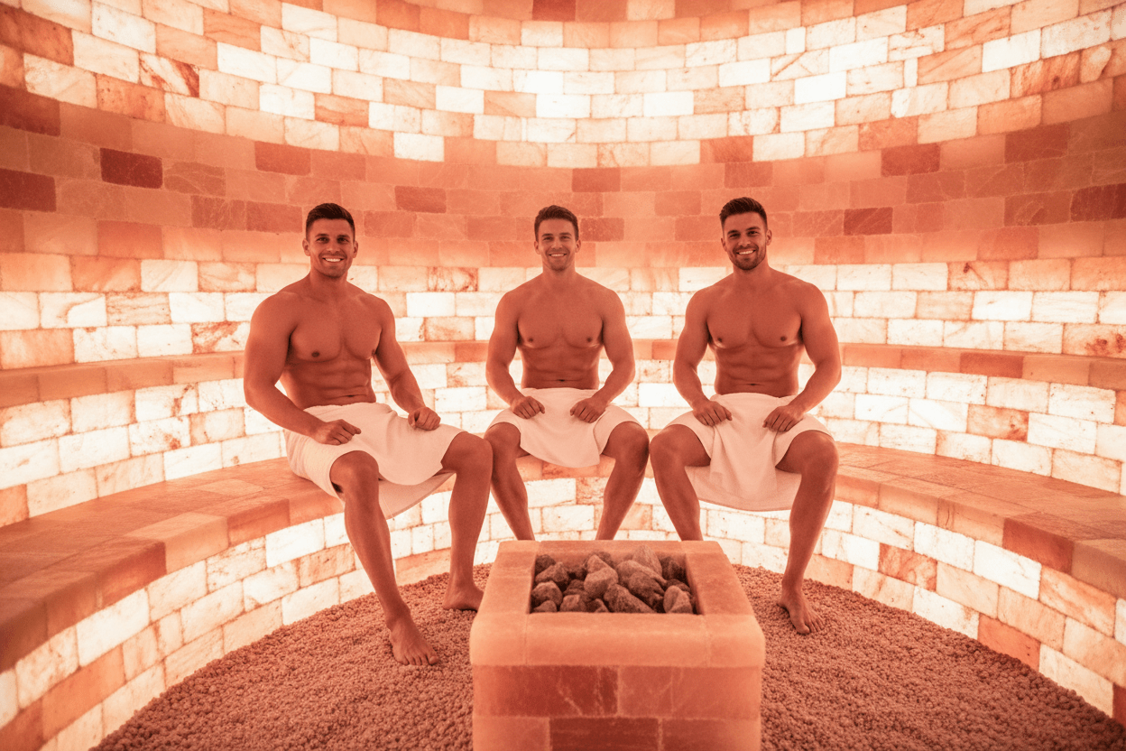 Himalayan Salt Sauna 8' x 4' Surface Area - 35 Sq feet