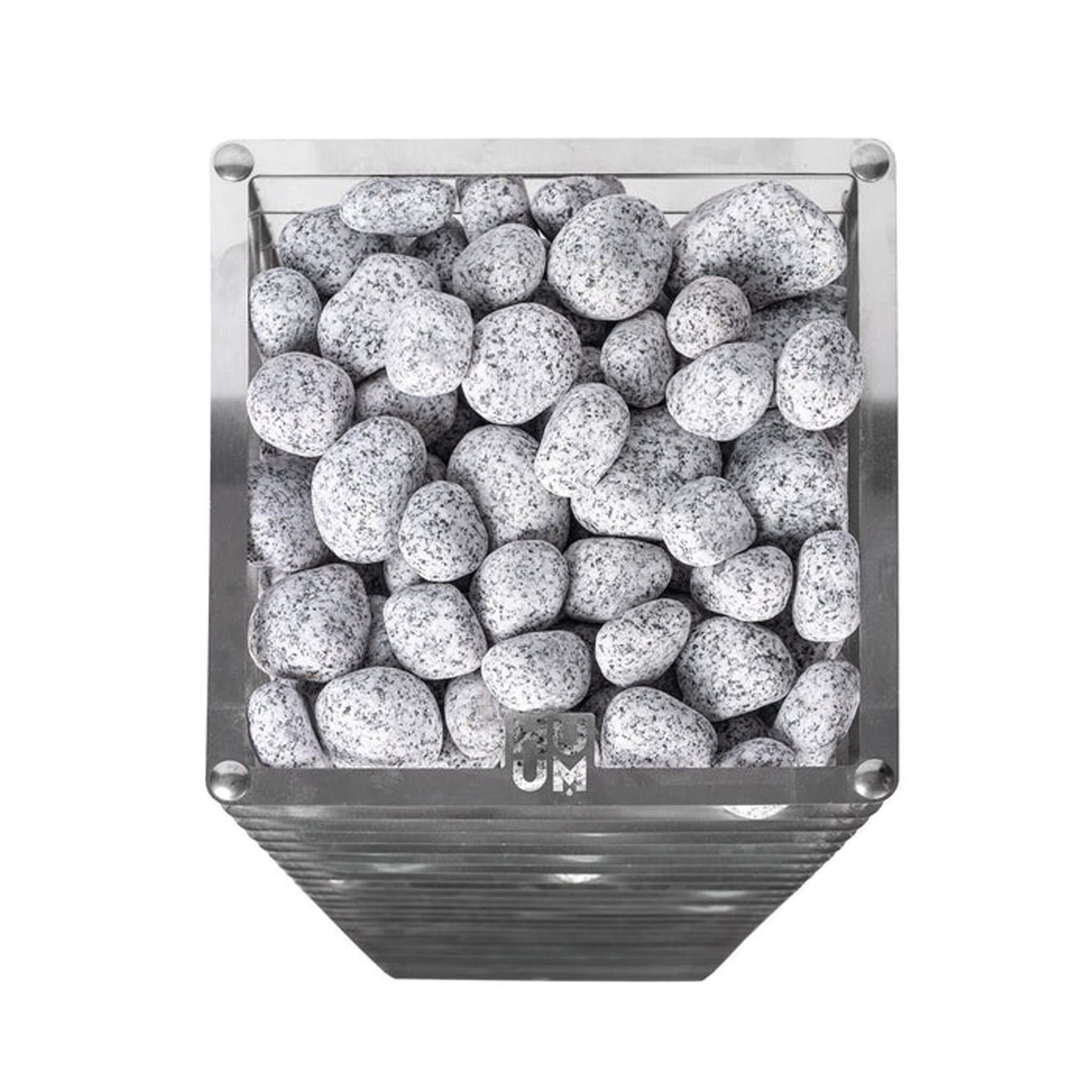 Huum Cliff Mini 4 3.5KW Electric Sauna Heater With Digital Controller & Sauna Stones (SAK58263)