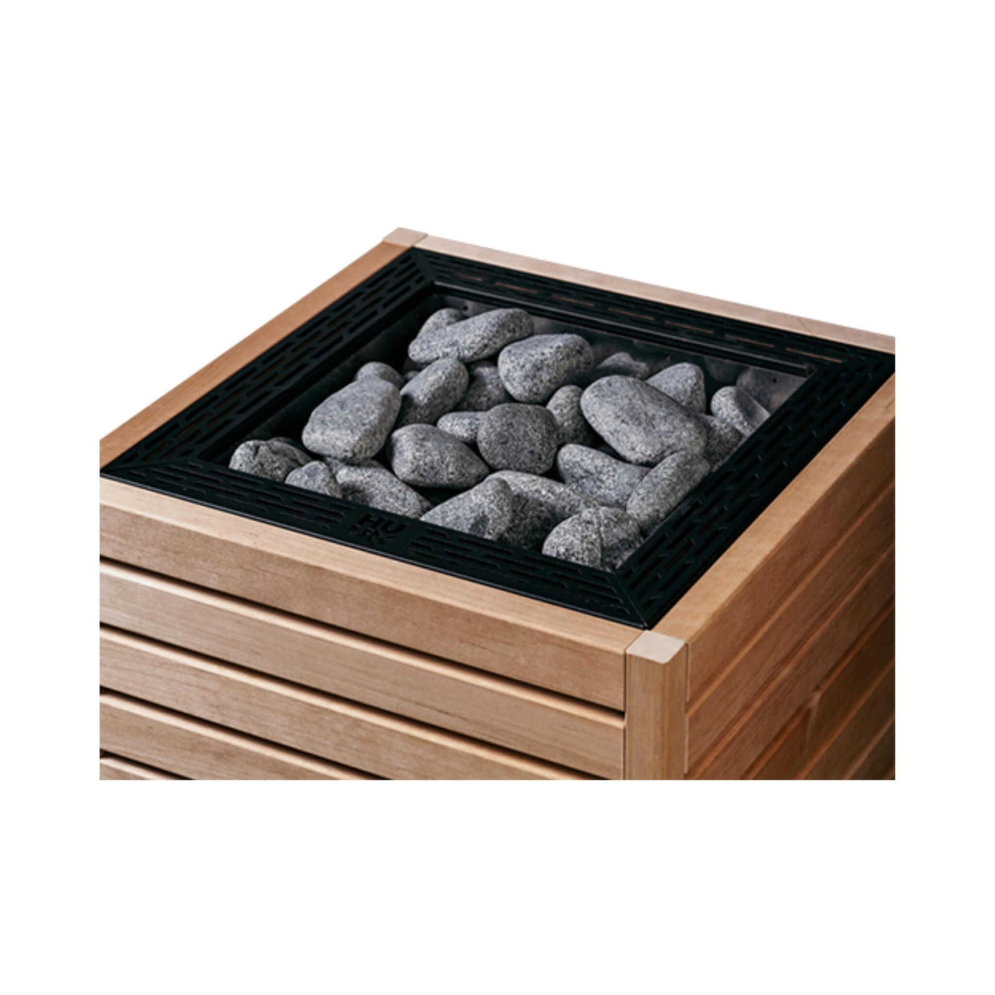 Huum Core Thermo-Aspen Wood Exterior Sauna Heater With UKU Local Controller And Stones (SAK37291)