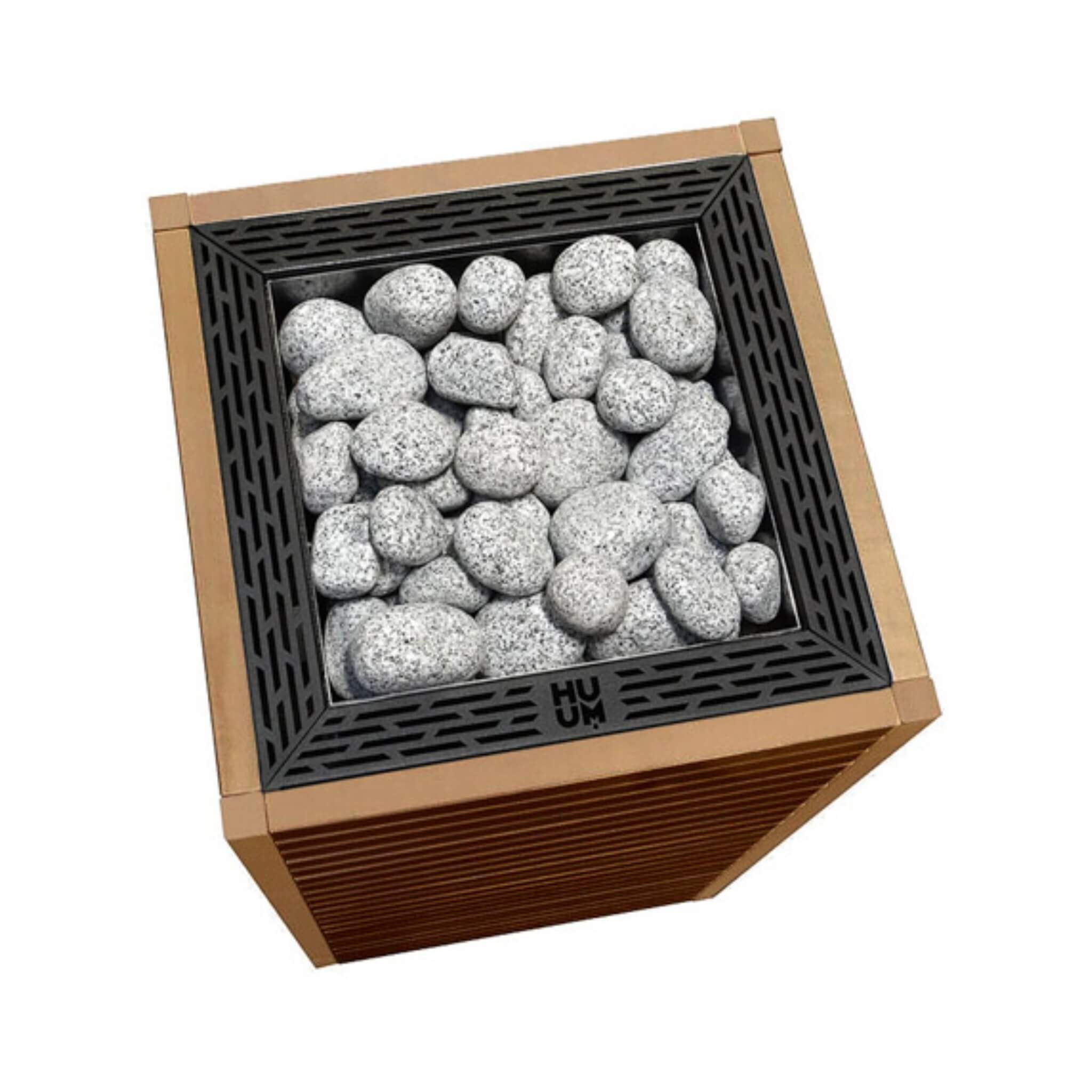 Huum Core Thermo-Aspen Wood Exterior Sauna Heater With UKU Local Controller And Stones (SAK37291)