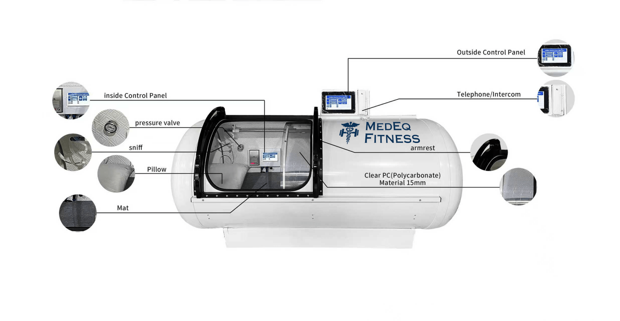 TimeCapsule C750+ Aluminum Alloy Hyperbaric Chamber Premier Edition Limited
