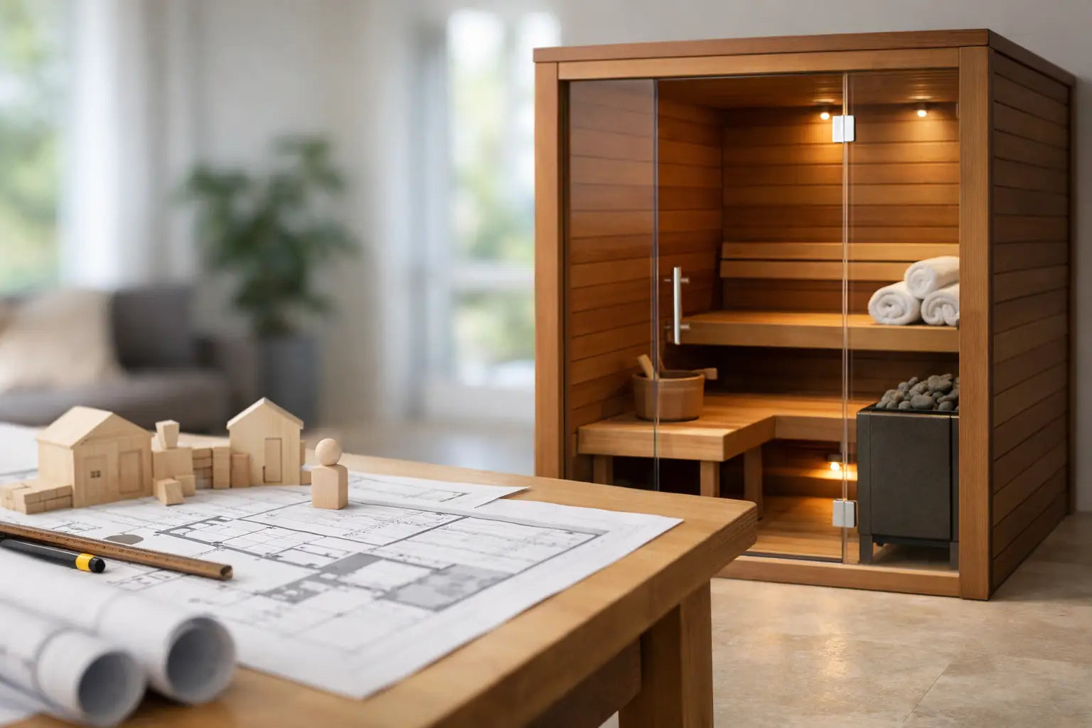 How Much Space Do You Need for a Sauna?