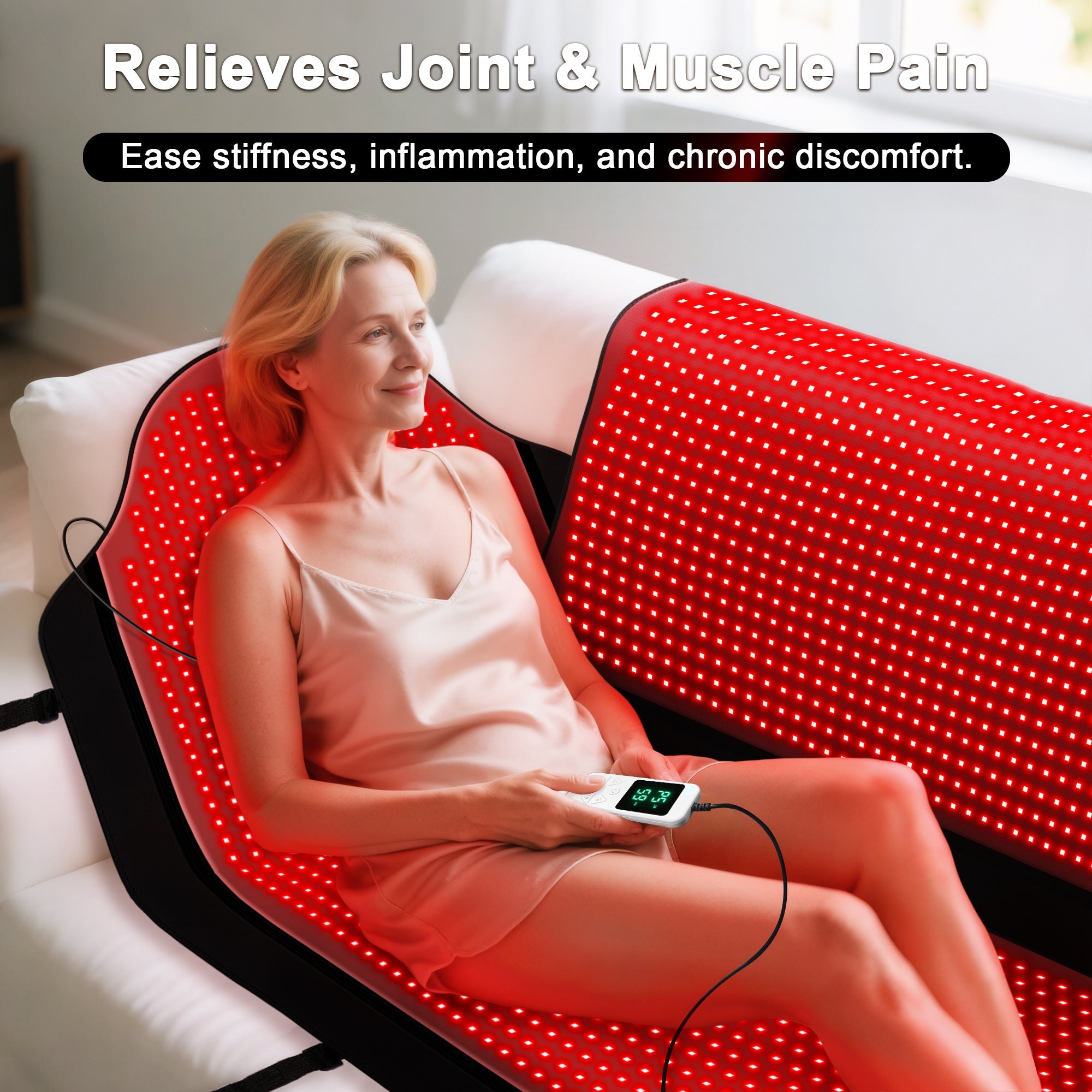 LUMYHEALTH Full Body Red Light Therapy Bag – Infrared Recovery System (660nm + 850nm)