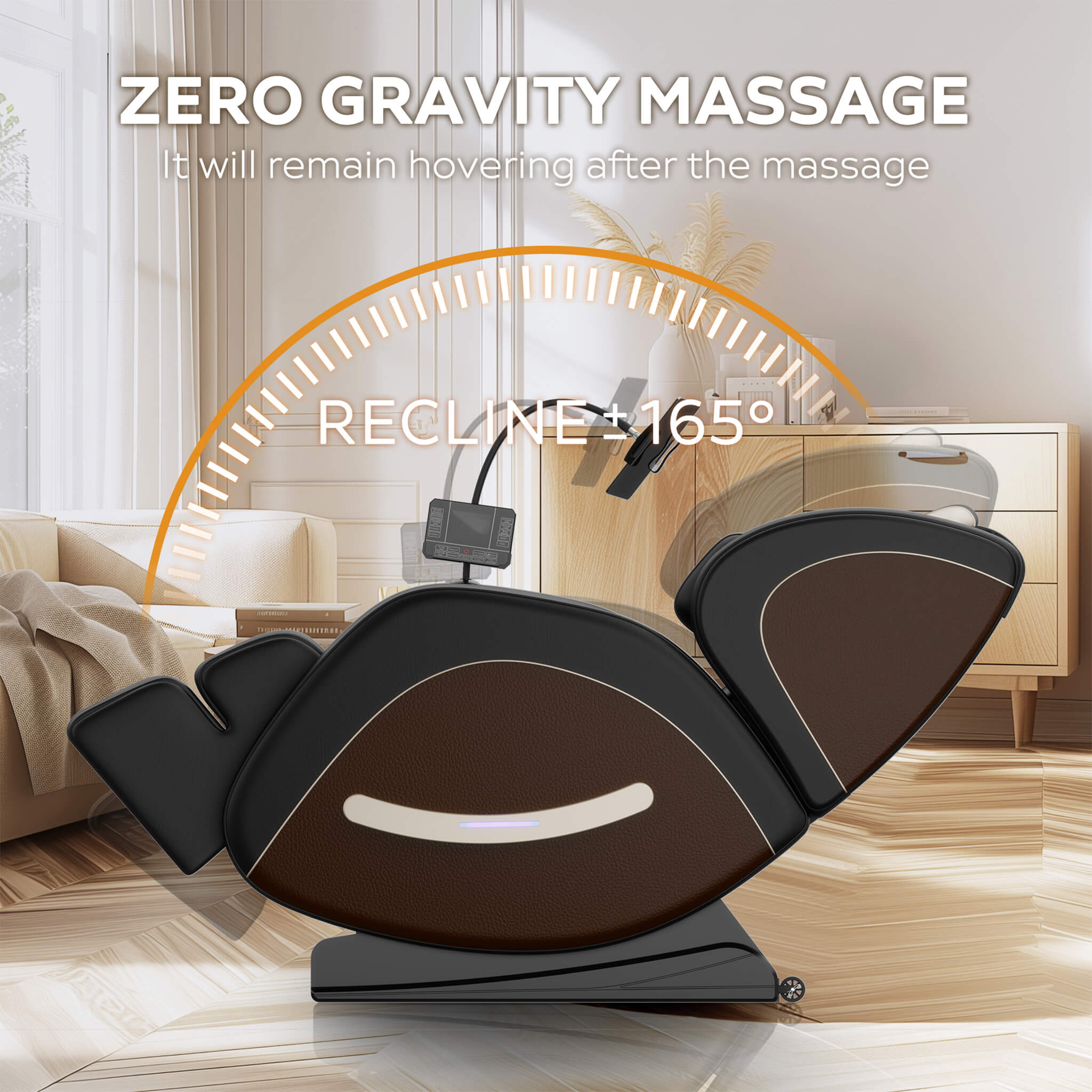 Airvana Sovereign Zero Gravity Massage Chair With Six Massage Rollers (SAK32089)