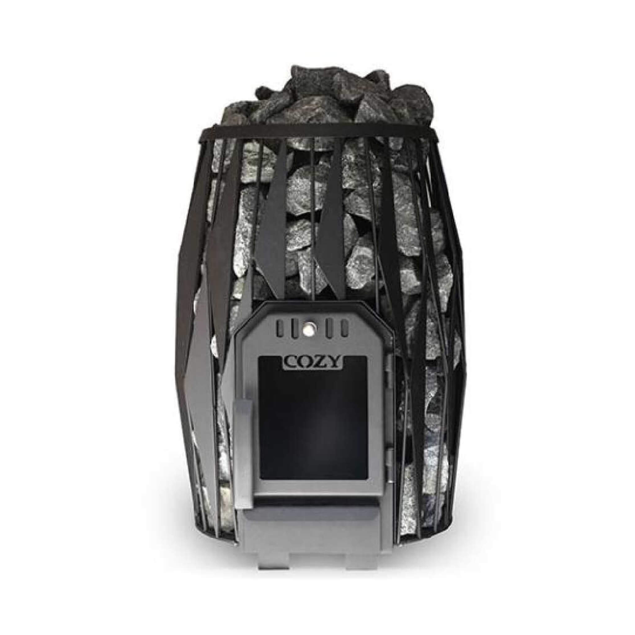 Cozy Heat OG Wood-Burning Sauna Stove With Sauna Stones [COZY OG] (SAK37298)