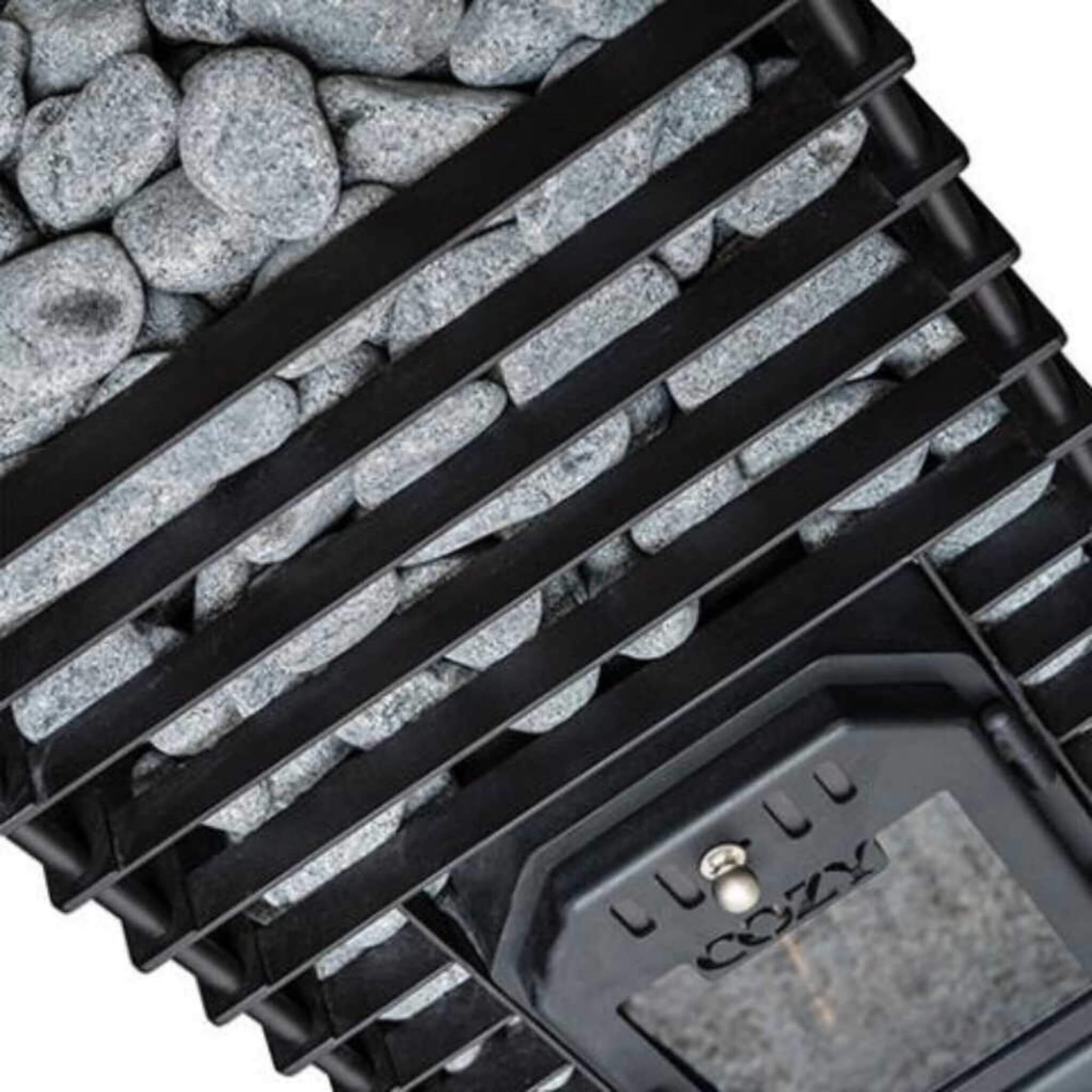 Cozy Heat Quattro Wood-Fired Sauna Stove With Sauna Stones [COZY QUATTRO] (SAK23947)