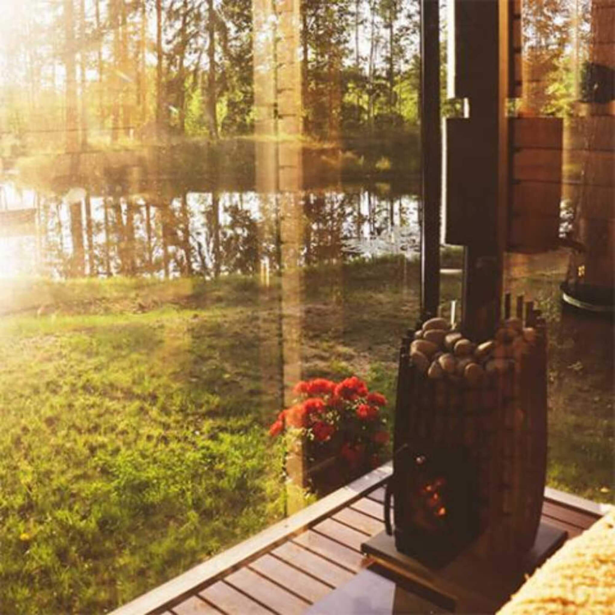 Cozy Heat SW Cylindrical Shape Sauna Stove With Sauna Stones [COZY SW] (SAK48563)