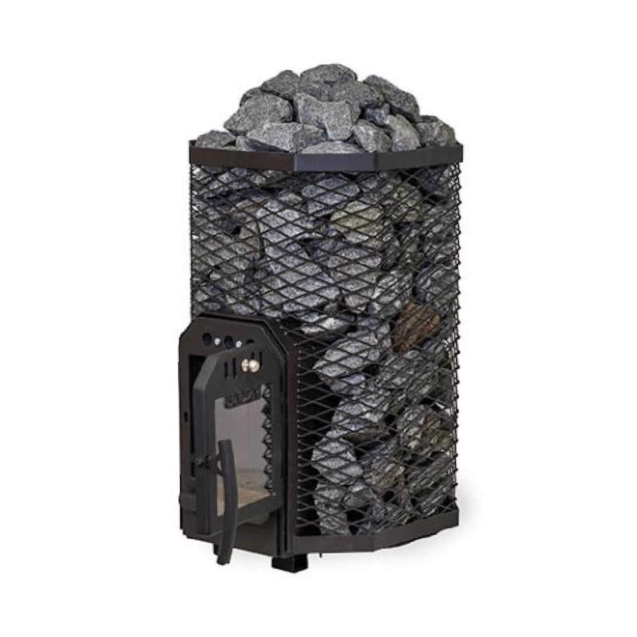 Cozy Heat Wood-Burning Floor Mount Sauna Stove With Chimney Kit And Sauna Stones [COZY] (SAK57382)