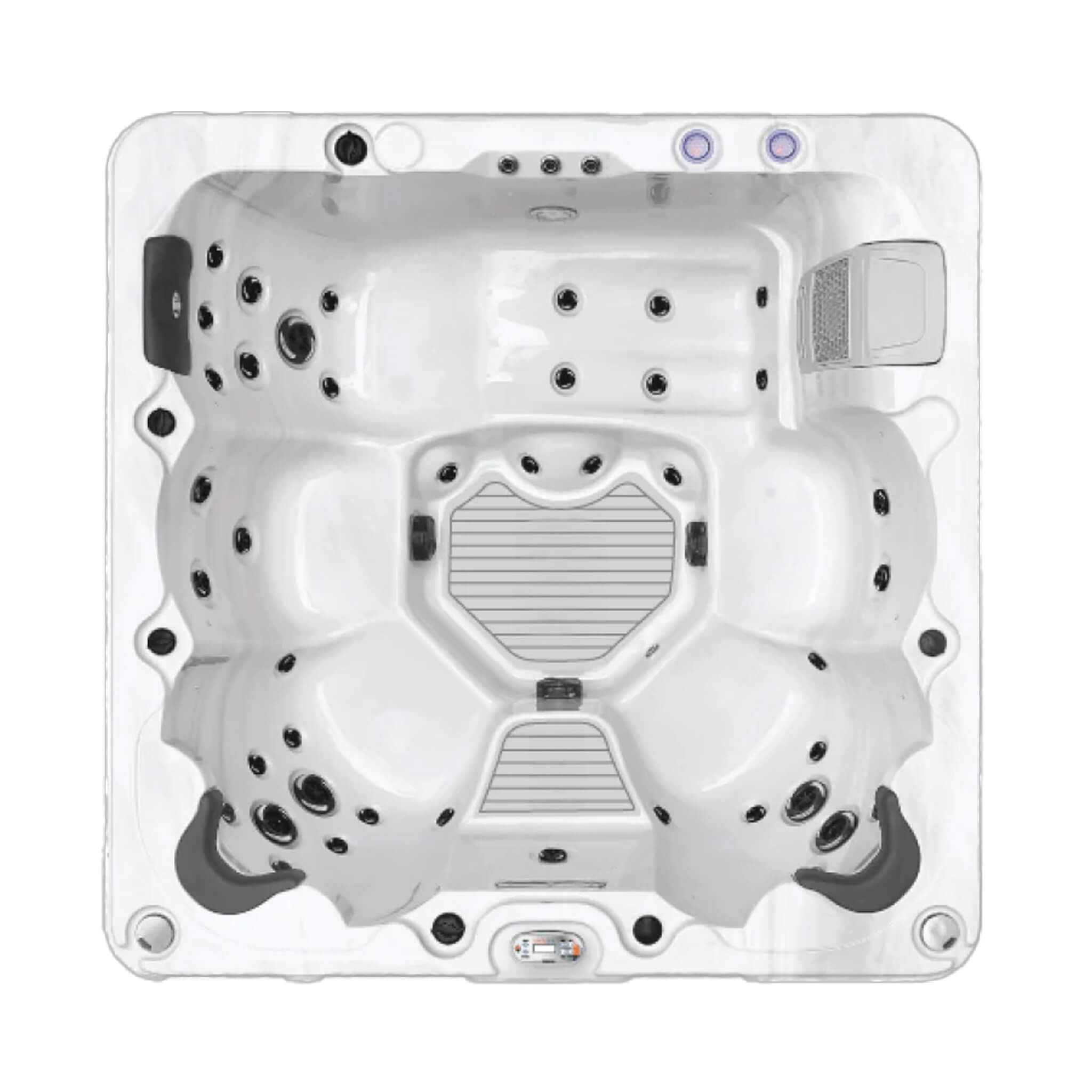 CSC Kansas 6-Person 240V Luxury 46-Jet Spa With Glacier Filtration [LS6K] (SAK64082)