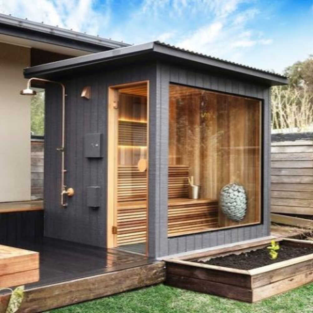 Huum Drop 240V SGS Listed Wall Mount Sauna Heater With UKU Digital Controller & Sauna Stones (SAK43120)