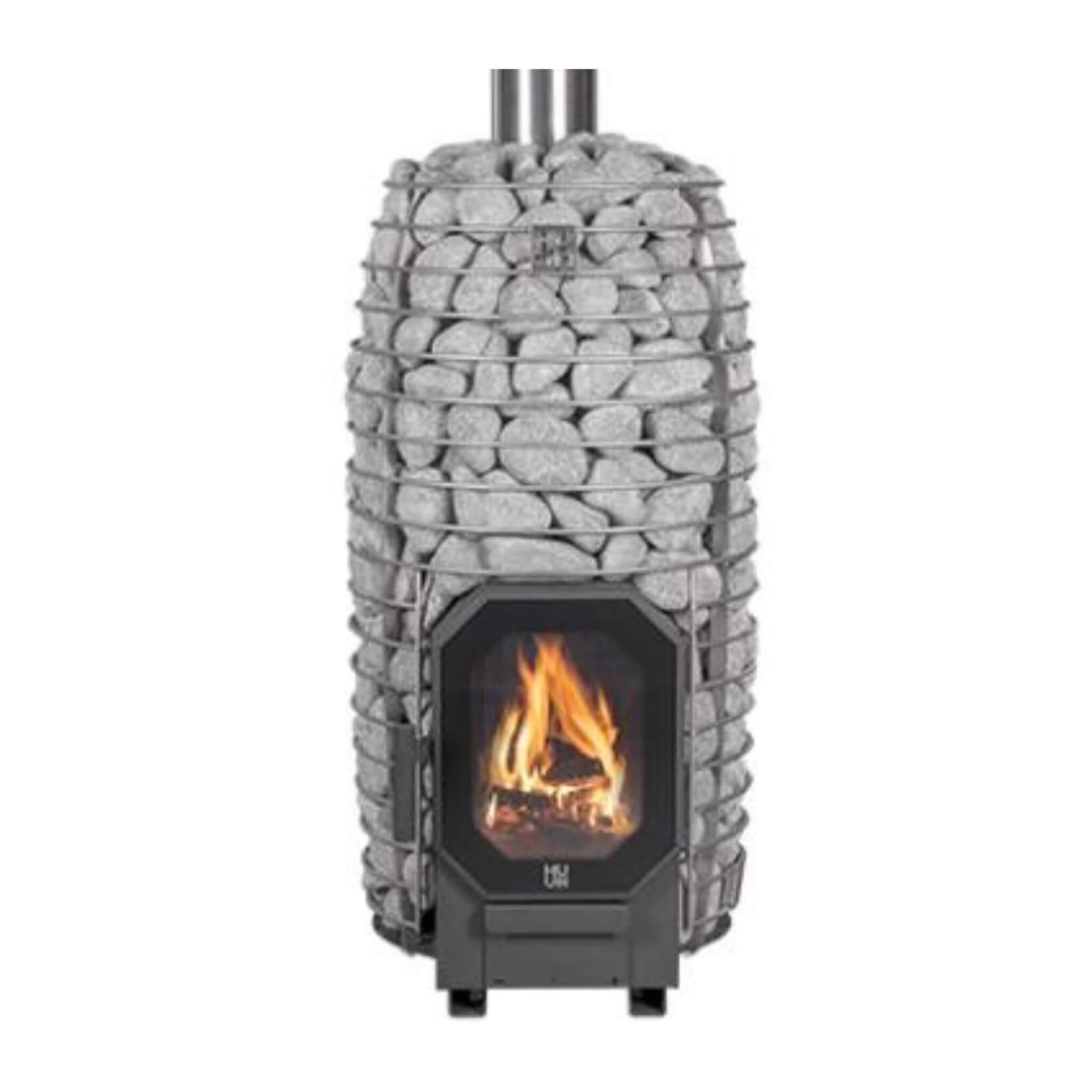 Huum Hive Flow Mini 8.5KW Wood-Burning Sauna Stove With Ash Drawer & Sauna Stones [H1017012] (SAK17895)