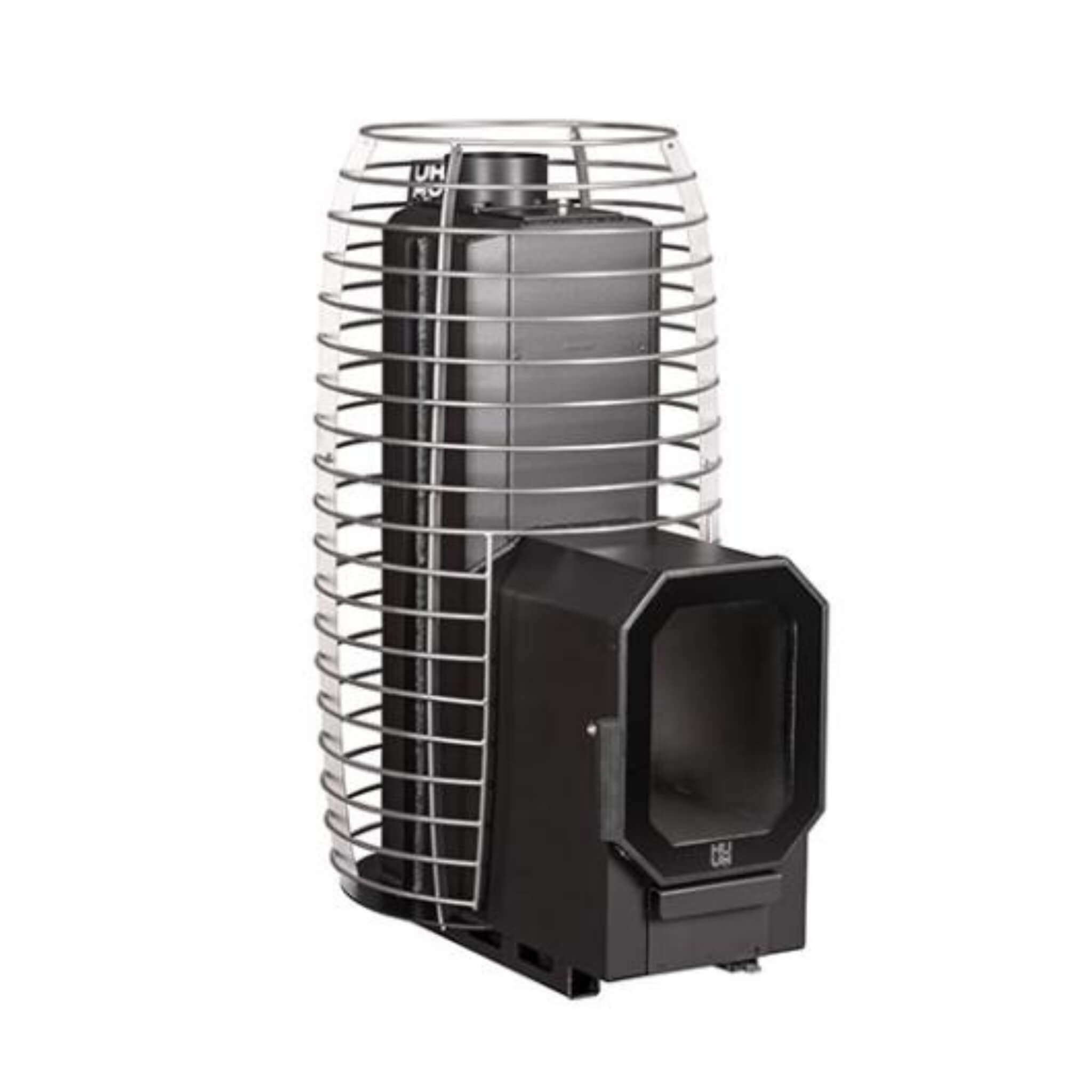 Huum Hive Flow Mini LS 8.5KW Wood-Burning Sauna Stove With Firebox Extension & Sauna Stones [H1018012] (SAK60257)