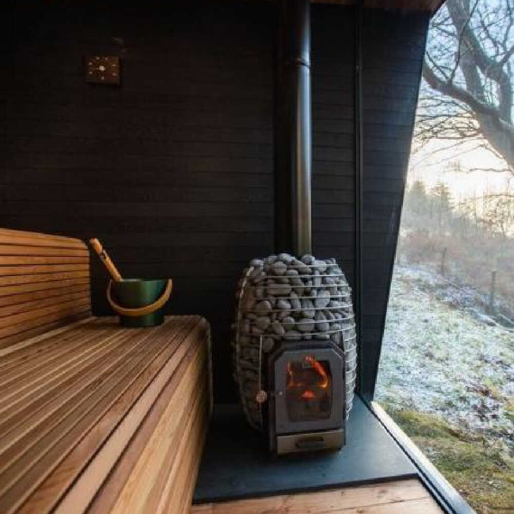 Huum Hive Wood Series Stainless Steel Sauna Stove With Sauna Stones (SAK67159)
