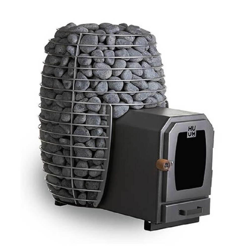 Huum Hive Wood LS 17KW Sauna Stove With Firebox Extension & Sauna Stones [H1010012] (SAK17894)