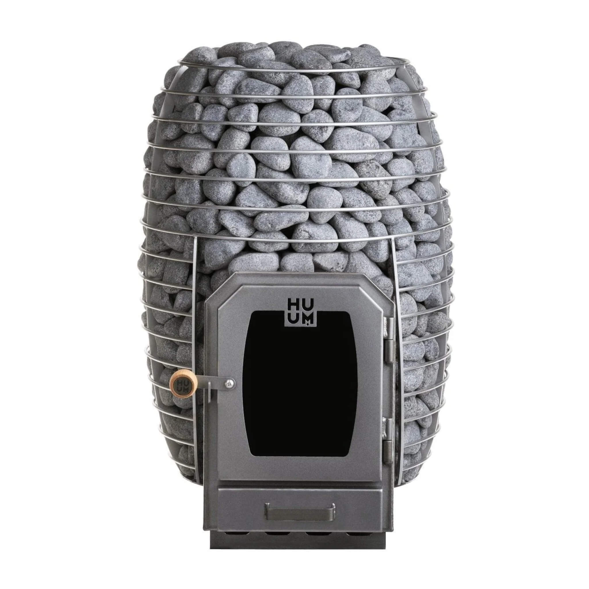 Huum Hive Wood LS 17KW Sauna Stove With Firebox Extension & Sauna Stones [H1010012] (SAK17894)