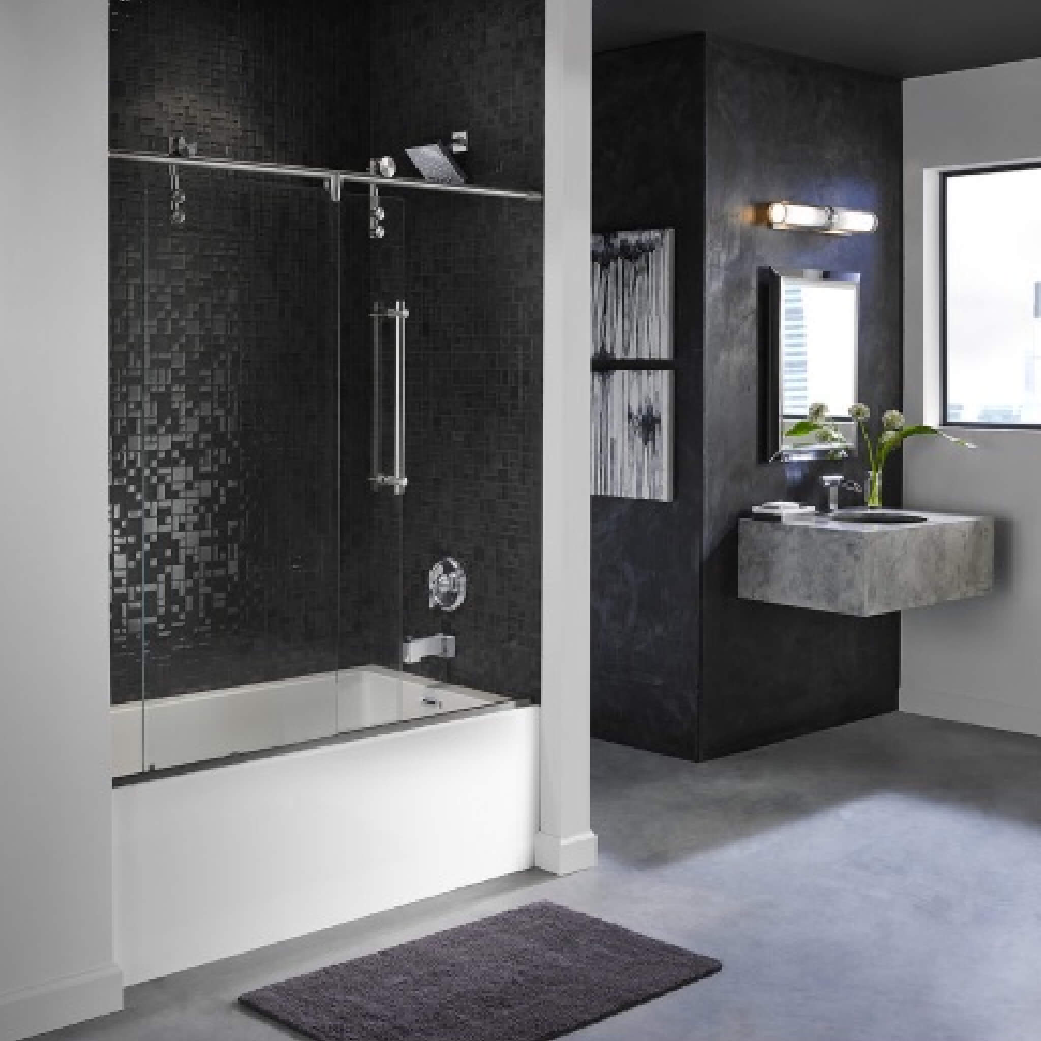 Jacuzzi Linea 60" 3-Wall Alcove Acrylic Air Tub With Right Drain [JLNS6032ARL2XXW/Y] (SAK26305)