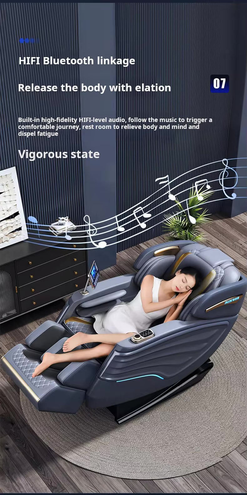 MedEq Recovery C79 Massage Chair | Full-Body Zero-Gravity Relaxation